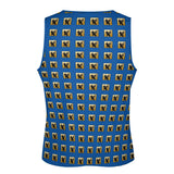 Phly Embassy Men's Full print vest Tank