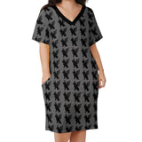 Phly Embassy Baggy Dress With Pockets Loose pocket dress