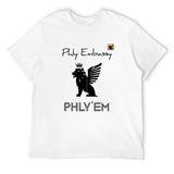 Phly Embassy Men's T-shirt 100% cotton