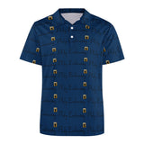 Phly Embassy European Sode POLO Straight Shirt