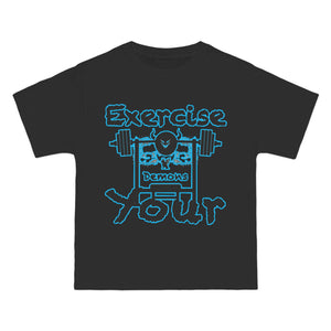 Phly Embassy Gym T-Shirt - 'Exercise Your Demons'