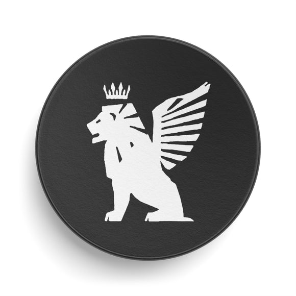 Royal Lion Hockey Puck - Unique Sports Gift, Ice Hockey Accessory, Team Spirit Gear, Collector's Item, Game Day Essential