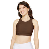 Phly Embassy Fully Lined, Padded Sports Bra (AOP)