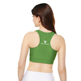 Phly Embassy Fully Lined, Padded Sports Bra (AOP)