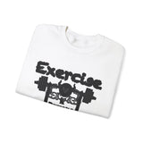 Phly Embassy Unisex Heavy Blend Crewneck Sweatshirt - 'Exercise Your Demons' Design