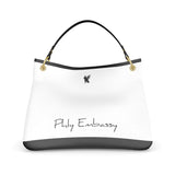 Phly Embassy Classic BLK/WHT Elite Talbot Slouch Bag
