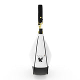 Phly Embassy BLK/WHT Elite Curve Hobo Bag