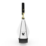 Phly Embassy BLK/WHT Elite Curve Hobo Bag