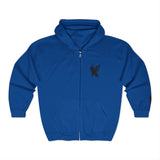 Phly Embassy Cozy Unisex Zip-Up Hoodie with embroidered Design