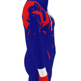 Blu/Red CURG Hoodie Dress