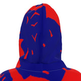 Blu/Red CURG Hoodie Dress