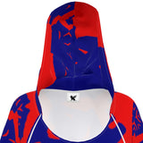 Blu/Red CURG Hoodie Dress