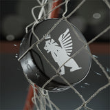 Royal Lion Hockey Puck - Unique Sports Gift, Ice Hockey Accessory, Team Spirit Gear, Collector's Item, Game Day Essential