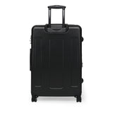 Stylish Suitcase, Travel Luggage, Fashionable Carry-On Bag, Vacation Essentials, Unique Travel Accessory