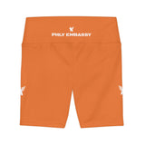 Phly Embassy Women's Workout Shorts (AOP)