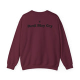 Phly Embassy Unisex Heavy Blend Crewneck Sweatshirt - 'Exercise Your Demons' Design