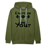 Phly Embassy Men’s Premium Hoodie - olive green