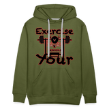 Phly Embassy Men’s Premium Hoodie - olive green