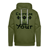 Phly Embassy Men’s Premium Hoodie - olive green