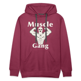 Phly Embassy Men’s Premium Hoodie - burgundy