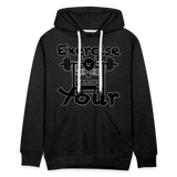 Phly Embassy Men’s Premium Hoodie - charcoal grey