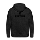 Phly Embassy Men’s Premium Hoodie - charcoal grey