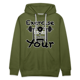 Phly Embassy Men’s Premium Hoodie - olive green