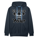 Phly Embassy Men’s Premium Hoodie - navy