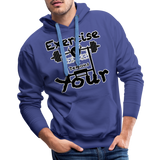 Phly Embassy Men’s Premium Hoodie - royal blue