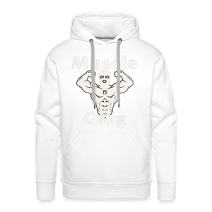 Phly Embassy Men’s Premium Hoodie - white