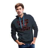 Phly Embassy Men’s Premium Hoodie - navy