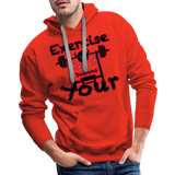 Phly Embassy Men’s Premium Hoodie - red