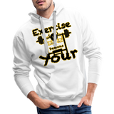 Phly Embassy Men’s Premium Hoodie - white