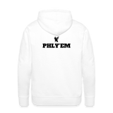 Phly Embassy Men’s Premium Hoodie - white