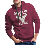 Phly Embassy Men’s Premium Hoodie - burgundy