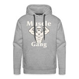 Phly Embassy Men’s Premium Hoodie - heather grey