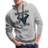 Phly Embassy Men’s Premium Hoodie - heather grey