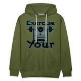 Phly Embassy Men’s Premium Hoodie - olive green