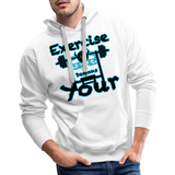 Phly Embassy Men’s Premium Hoodie - white