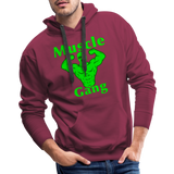 Phly Embassy Men’s Premium Hoodie - burgundy