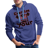 Phly Embassy Men’s Premium Hoodie - royal blue