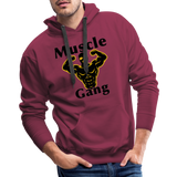 Phly Embassy Men’s Premium Hoodie - burgundy