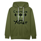 Phly Embassy Men’s Premium Hoodie - olive green