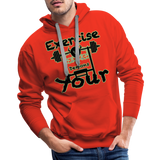 Phly Embassy Men’s Premium Hoodie - red