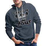 Phly Embassy Men’s Premium Hoodie - heather denim