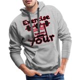 Phly Embassy Men’s Premium Hoodie - heather grey