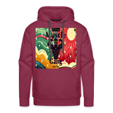 Phly Embassy Men’s Premium Hoodie - burgundy