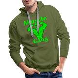 Phly Embassy Men’s Premium Hoodie - olive green