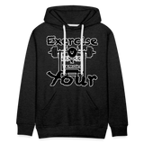 Phly Embassy Men’s Premium Hoodie - charcoal grey