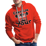 Phly Embassy Men’s Premium Hoodie - red